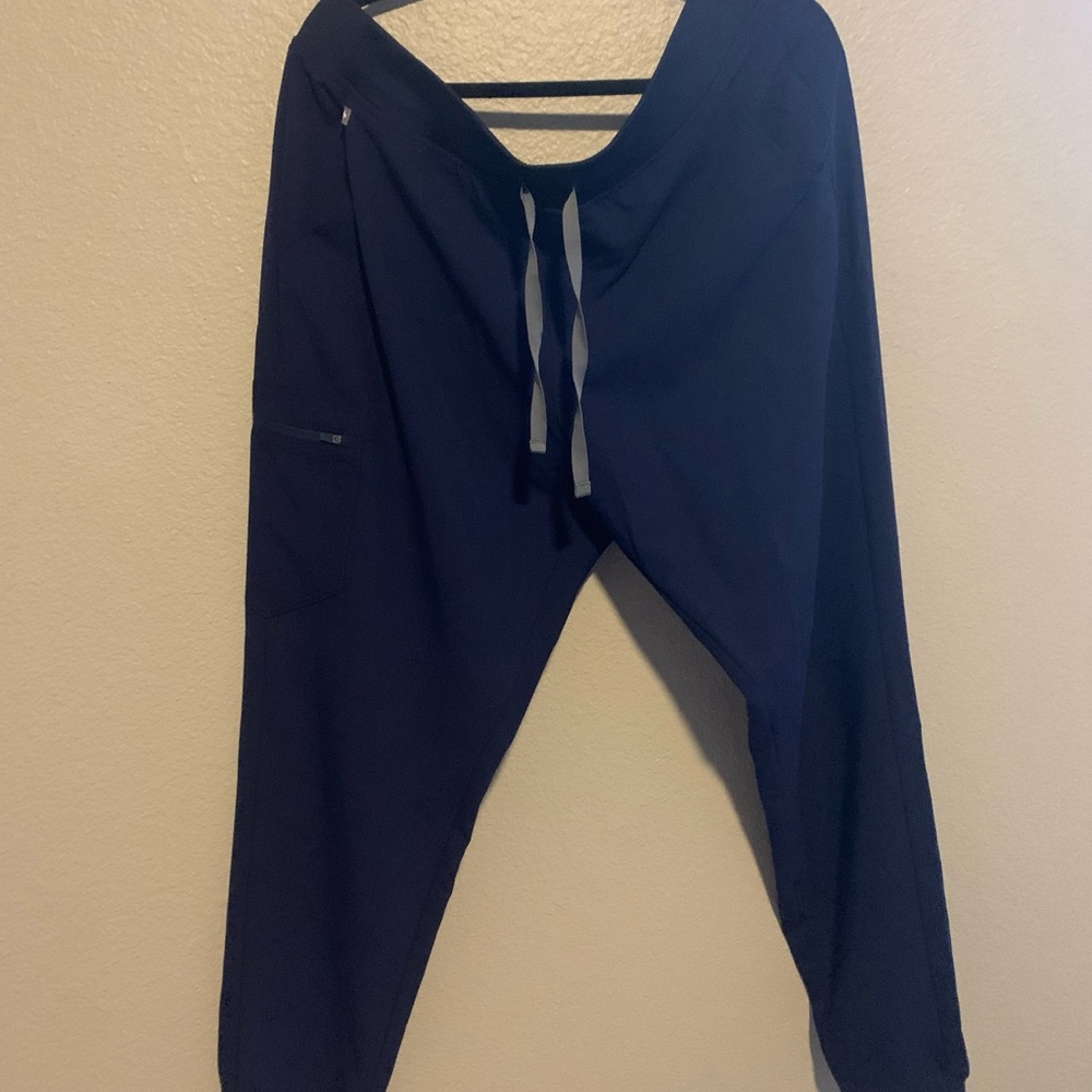 Figs Navy Blue Zamora Jogger Pants 2XL tall
